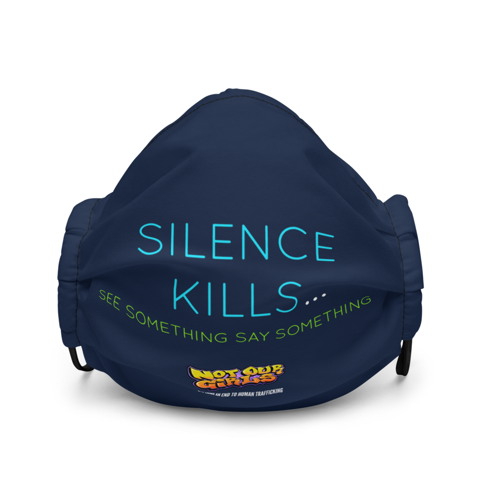 Silence Kills face mask